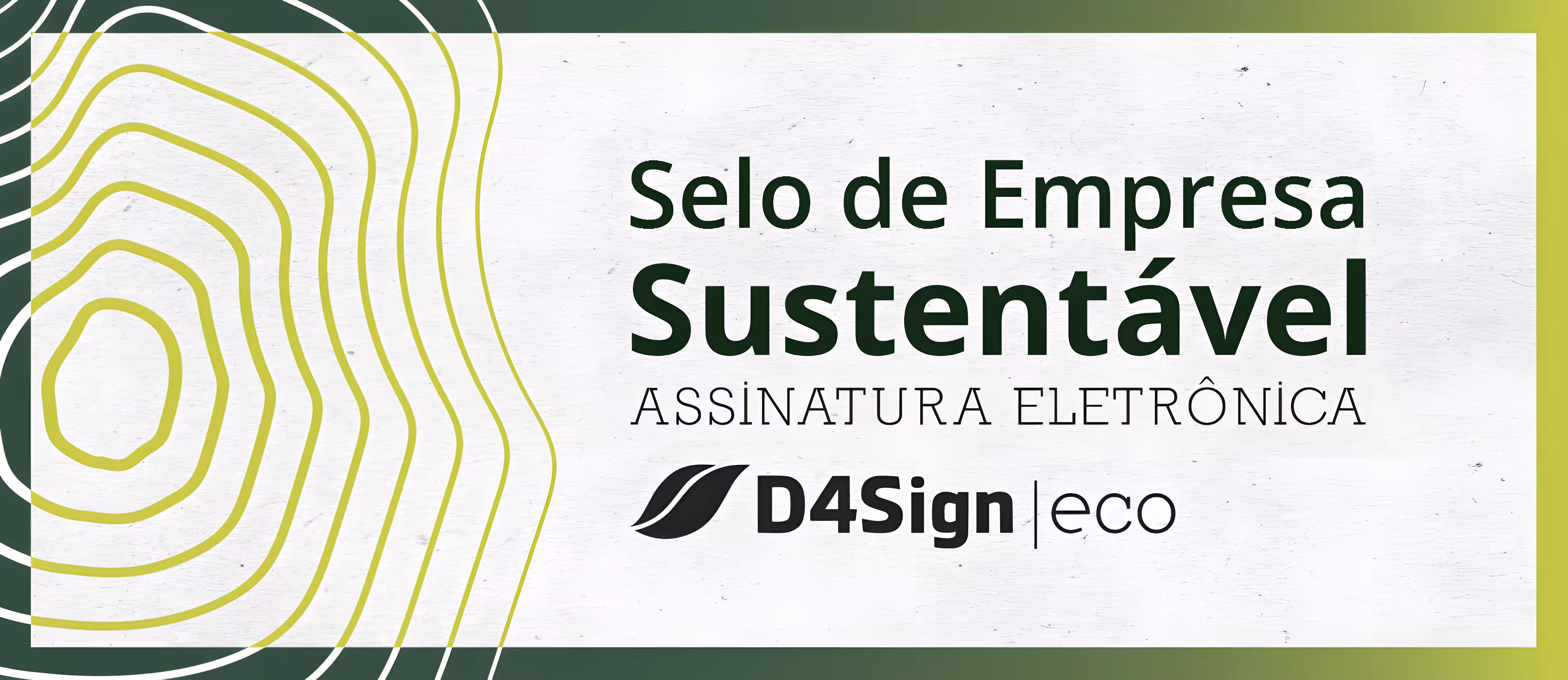 Selo de empresa sustentavel
